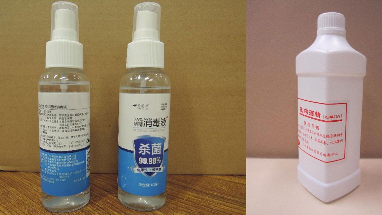 Departemen Bea Dan Cukai Hong Kong Meminta Masyarat Berhenti Menggunakan 2 Jenis Alkohol Desinfektan
