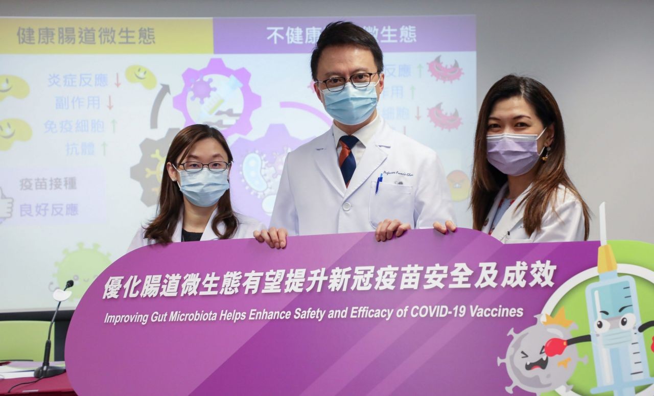 Chinese University Of Hong Kong Menemukan Formula Probiotik Dapat Mengurangi Reaksi Efek Samping Vaksin Covid-19
