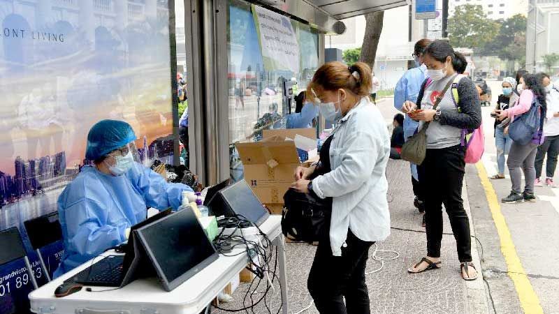 Terbongkar! 3 PRT Filipina Positif Covid-19 Ternyata Saling Mengenal Dan Terkait Orang India Dan Perawat Filipina Yang Membawa Varian Baru Virus Mutasi Ganda Pertama Hong Kong