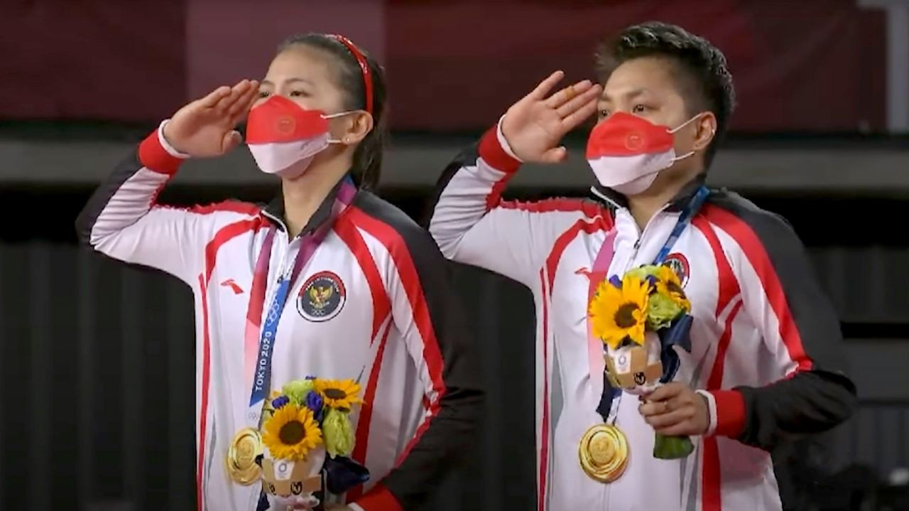 Selamat Kepada Greysia Polii & Rahayu Apriyani Yang Telah Meraih Medali Emas Untuk Indonesia Di Olimpiade Tokyo 2020!