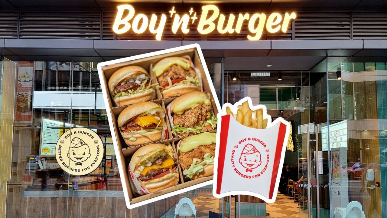 Restoran Baru Di Wan Chai “Boy n Burger” Menyajikan Burger Kualitas Premium Dengan Harga Yang Sangat Terjangkau