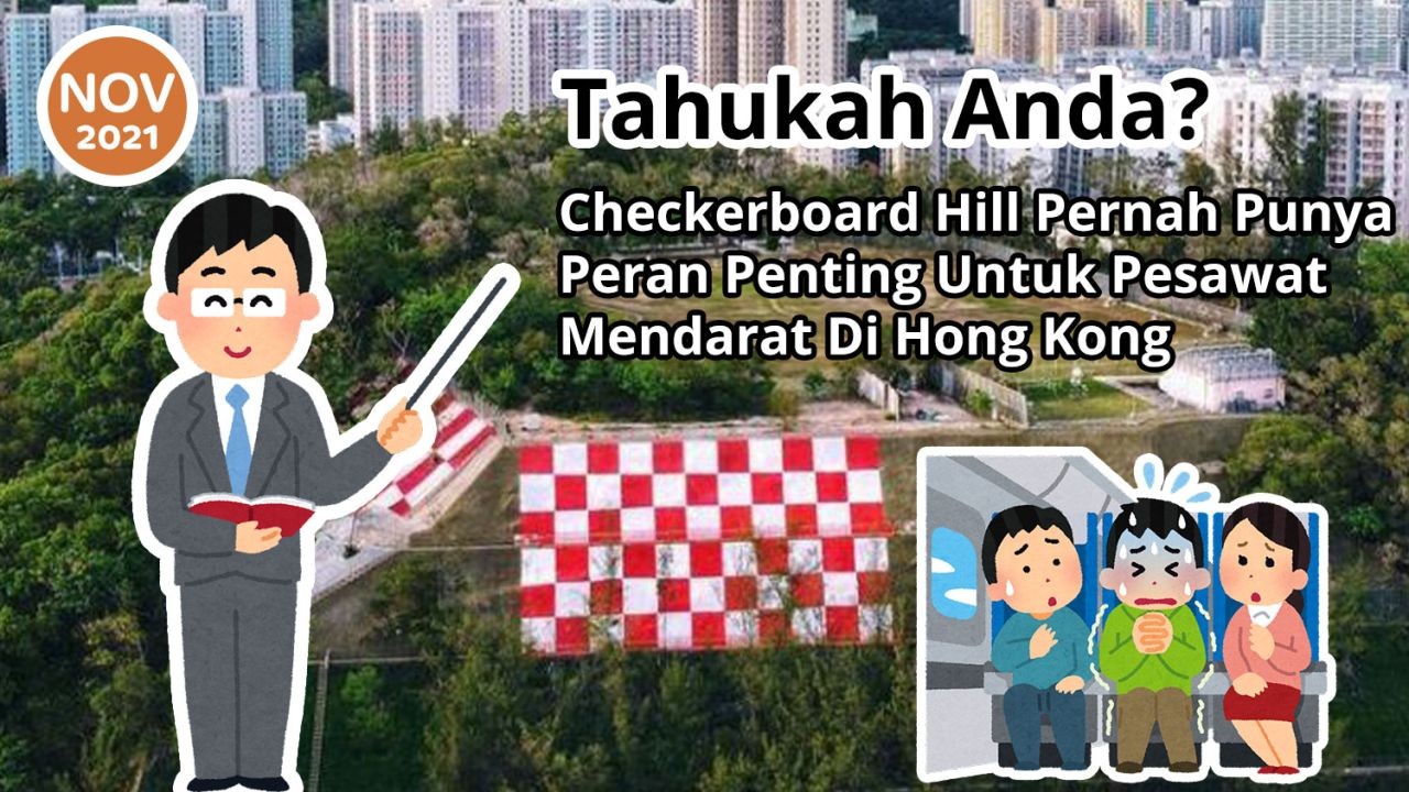 Tahukah Anda? Checkboard Hill Pernah Punya Peran Penting Bagi Pesawat Yang Mendarat Di Hong Kong