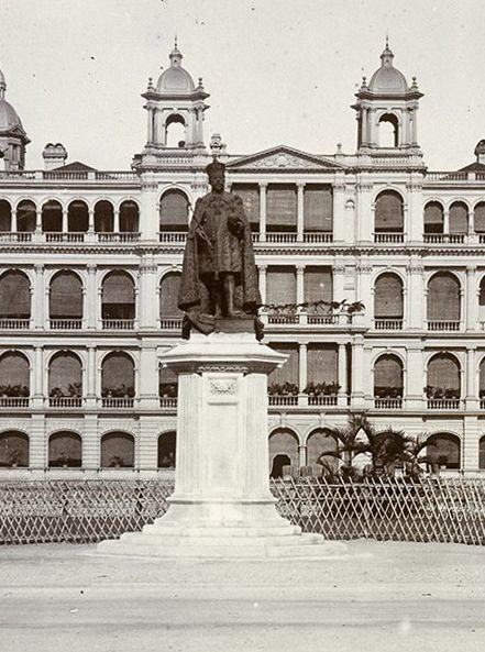 Patung Raja Edward VII pada tahun 1913 [Photo: Public domain]