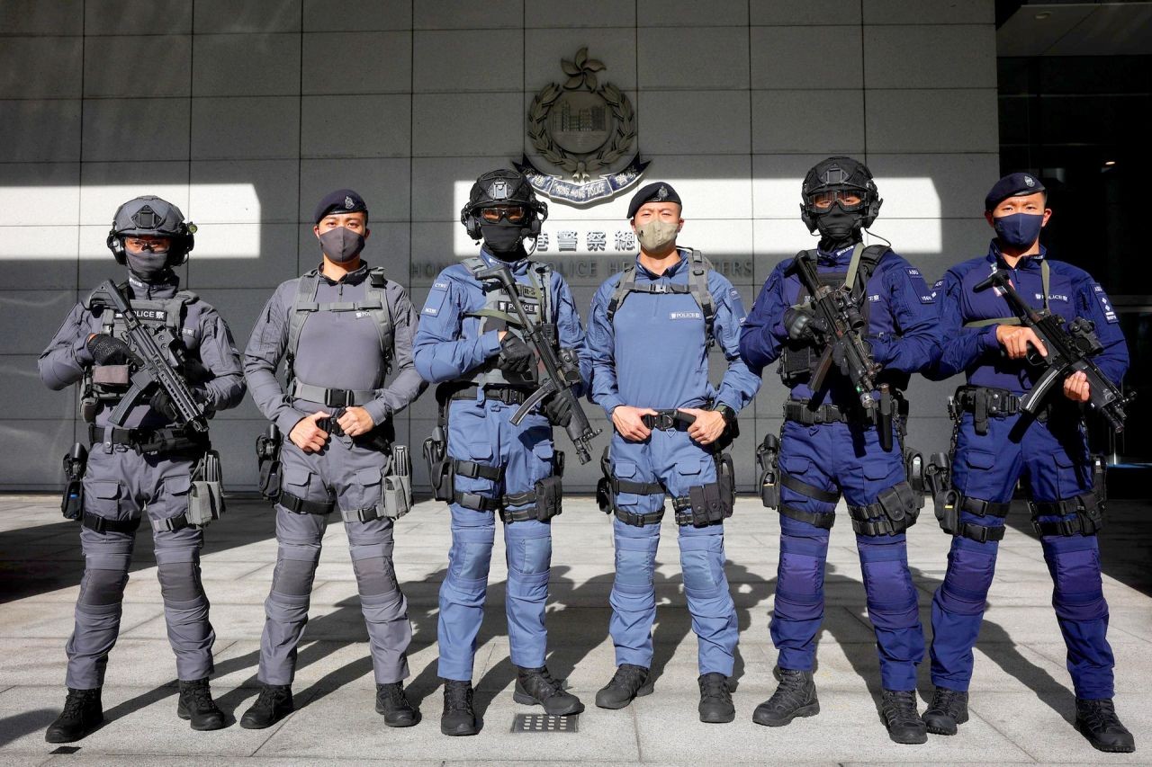 Unit Spesial Kepolisian Hong Kong Mulai 28 Juni 2022 Menggunakan Seragam Baru