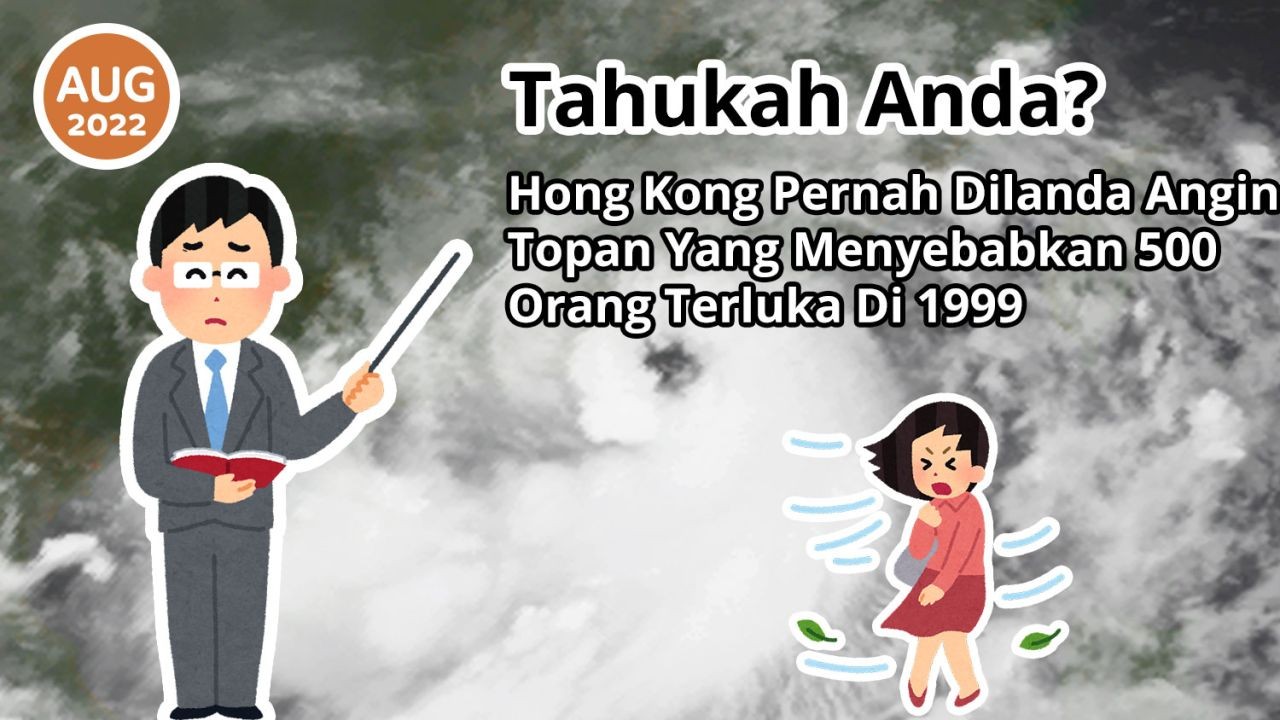 Tahukah Anda? Hong Kong Pernah Dilanda Angin Topan Yang Menyebabkan 500 Orang Terluka Di 1999