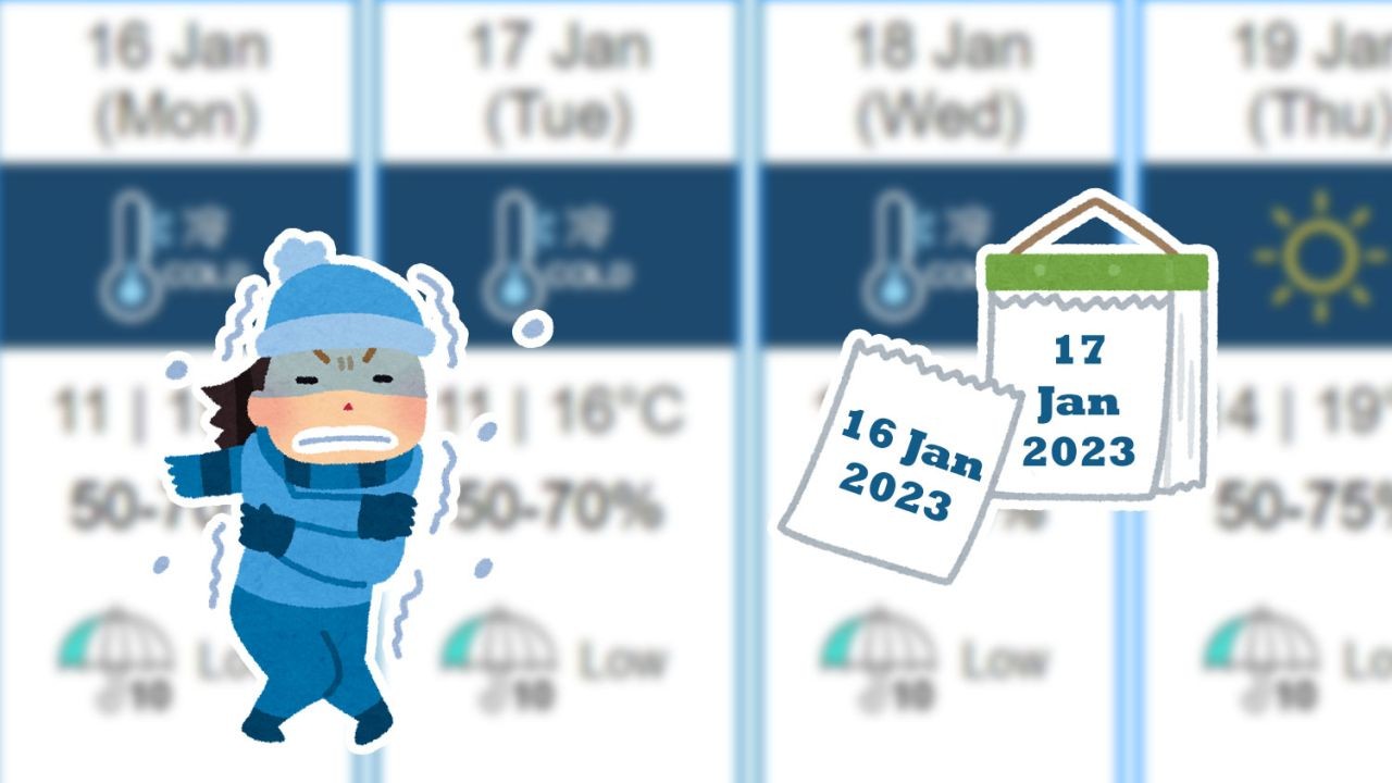 Suhu Beberapa Daerah Di Hong Kong Turun Menjadi 9°C Tanggal 16 Januari 2023
