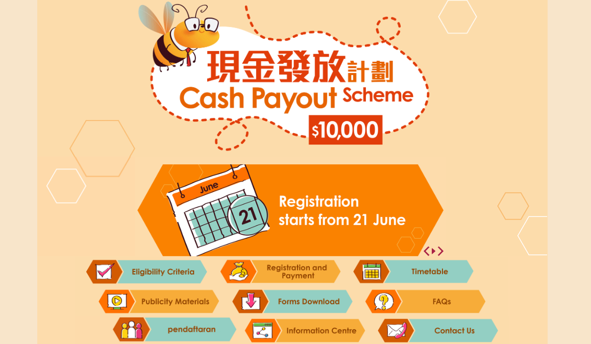 Registrasi Subsidi HK$10,000 Mulai 21 Juni 2020, Pencairan Paling Cepat 8 Juli 2020