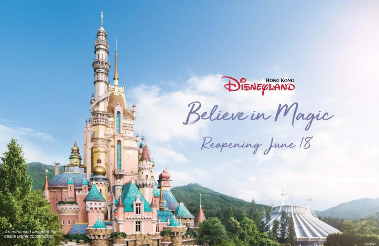 Disneyland Hong Kong Buka Kembali Tanggal 18 Juni 2020
