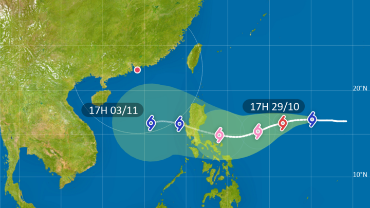 Topan Tropis Goni Akan Mendekati Hong Kong Pada Tanggal 2-3 November 2020